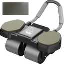 Auto-Rebound Ab Roller With Multifunctional Fitness Board,Core Strength Training, Push-Up Plank Stand, Ab Workout Equipment