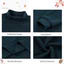 Vieille Toddler Baby Girls Fall Clothes Soft Knit Turtleneck Sweater Dress Long Sleeve Winter Outfits 2-6 Years