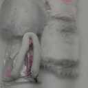 Haull 8 Pcs Halloween Kitten Cat Costume Accessories Girl Cat Ear Tail Gloves Bell Choker Necklace Tights Skirt Calf Sleeves (Large, White and White)