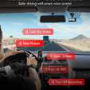 REDTIGER 4K STARVIS 2 Dash Cam Front and Rear, 5GHz WiFi 20MB/s Download, 128GB Card Included, Voice Control, Dash Camera for Cars with 3.18" Touch Screen, GPS, Loop Recording, Parking Mode(F7N Touch)