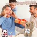 Funny Dad Gifts - Ideal for Dad's Birthday, Father's Day, Easter, Christmas & Valentine's Day | Handmade Crochet Bear(Dad)
