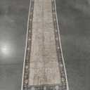 Keen Home Design 30"x120" Rug - Machine Washable Runner Rug with Non-Slip Backing, Ideal for Hallway, Entryway, Kitchen, Laundry Room - Vintage, Easy Clean, Durable, Low Pile - (2'6" x 10')