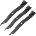 Belleone K5619-34330 K5619-34350 Heavy Duty Blades, Compatible with KU BOTA ZD221 ZG227 Fits for 54" Mower Deck, Replaces K5619-34350, K5619-34330, K5351-99040, 3 Pack