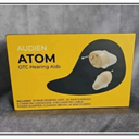 Audien Hearing ATOM Rechargeable Hearing Amplifier to Aid and Assist Hearing, Premium Comfort Design & Nearly Invisible