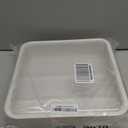 DULRLLY Clear Acrylic Display Shelf Case for Collections Dustproof Display Box Showcase for Miniature Figurines Wall Mounted Doll Display Stand Organizer for Toys (White)