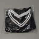 YWIES Plain Basketball Jersey, Blank Team Uniform, Hip Hop Hipster Short Sleeveless Active Shirts (X-Large, Black-white)