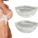 Clear Silicone Bra Inserts - Triangle Gel Breast Inserts Enhancers Waterproof Push Up Pads Bra for Bikini Swimsuit