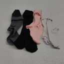 Iseasoo 4 Pairs Compression Socks for Women Circulation-Best Support for Nurses,Running,Athletic,Travel S/M