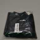 LYANER Women's Summer Dressy Chiffon Blouses V Neck Short Sleeve Tunic Tops for Leggings Casual T-Shirts Black Small