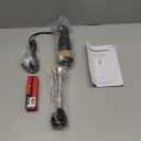 Bonsenkitchen Hand Blender, Immersion Blender with 2 Mixing Speed, Electric Handheld Mixer Portable Stick Mixer with Stainless Steel Blades for Soup, Smoothie, Puree, Baby Food