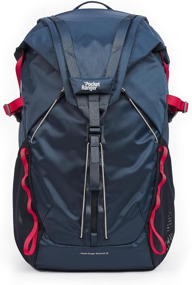 VSGO Pocket Ranger Photography & Outdoor Backpack - Navy Blue, 35L