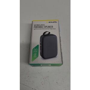 Acoustix Wireless Portable Speaker, Black