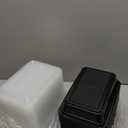 24 oz Meal Prep Containers With Lids Reusable 50 Pack Extra-thick Plastic Food Storage Black Disposable To Go Lunch Box BPA Free Stackable Microwave Dishwasher Freezer Safe (Formerly FULING)