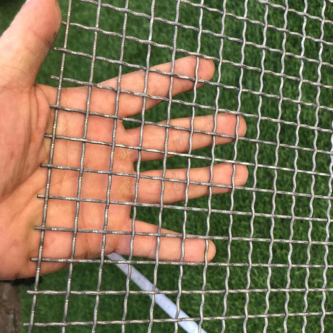15 Gauge Strong Galvanized Woven mesh 40"X24" 1/2"mesh|Delivered Flat|Poultry cage Netting -Anti-Rodent Steel mesh Crimped mesh Snake Fence Chicken Wire Fencing-Corrugated Wire