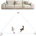 Interactive Cat Toy for Indoor Cats – Automatic Moving & Enrichment Toy for Indoor Cats/ Kitten, Auto/ Manual Control Cat Treadmill for Exercise & Mental Stimulation, Stimulating Chase Toys (H1K2)