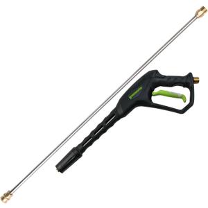 Greenworks Replacement Metal Spray Gun (4500 PSI Max), M22 x 14mm high pressure hose connection