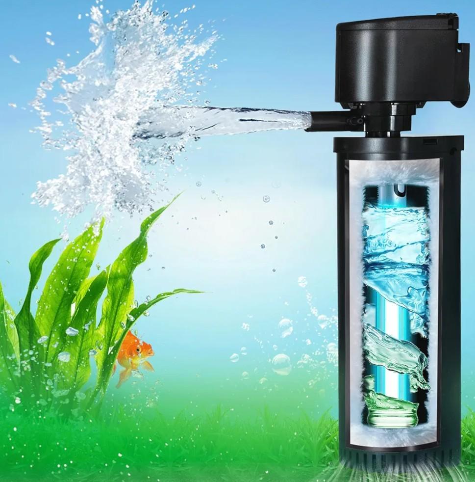 Fish Tank Filter, UV Aquarium Filter, Model QV-188