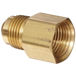 Anderson Metals-54046-0806 Brass Tube Fitting, Coupling, 1/2" Flare x 3/8" Female Pipe Anderson Metals-54046-0806 Brass Tube Fitting, Coupling, 1/2" Flare x 3/8" Female Pipe