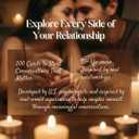 Life Sutra Couple Reconnect 3 in 1 Game - 200 Classsic Conversation Cards, 100 Scratch Off Date Adventures and Endless Date Nights Combinations with The Couples Dice Game. Ideal Valentine's Gift