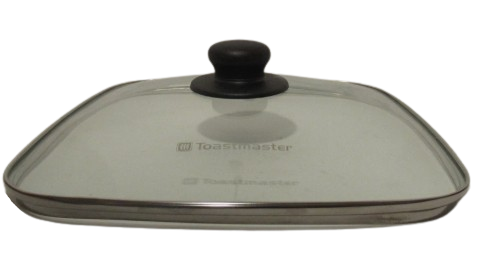 Toastmaster Glass Lid Universal Frying Pan Lid Replacement Frying Pan Cover Square