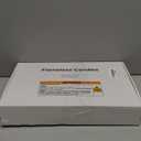 Raycare Flameless Candle with Remote Timer  9 Flickering Acrylic Battery Operated LED Pillar Candles with Embedded Star String for Valentine's Day, Home Decor, and as a Gift (White)