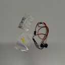 MEUS RACING RC Car LED Lights Kit Spotlights for Axial SCX24 Traxxas TRX4M Redcat Ascent-18 1/18 1/24 RC Crawler Upgrades Parts (2 Lights)