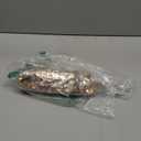 FEQO 36 Pcs Gold Eucalyptus Stems Artificial Leaves Faux Eucalyptus Stems Branches 15 inch for Wedding Bouquet Home Decor