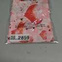 54x18 Inches Pink Red and White Love Balloon Valentine's Day Window Treatment Valance Gold Ribbon Flashing Love Sequins Kitchen Dining Room Decorations Supplies
