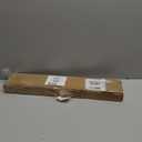 Cordless Vinyl Mini L Blinds 20" W x 48" H, 1" Slat White Horizontal Windows L Blind for Door, Shades, Camper, Light Filtering, Interiors, Arrive 1/2 Inch Narrower Indoor