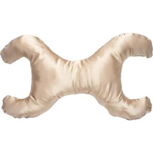 Save My Face!" La Petite Pillow (Satin Champagne Color)