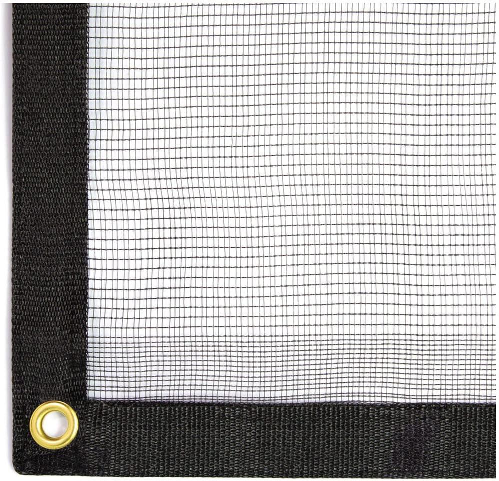 Protection Cover 10 Ft. x 10 Ft. Garden Netting with Grommets Anti Squirrels and Other Animals and Hail Perfect for Garden Plants Fruit Trees Pond Protection - PP1010KK