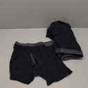 Fruit of the Loom Men's Coolzone Boxer Briefs, Moisture Wicking & Breathable, Assorted Color Multipacks (7 Pack - Black)