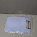 Mr. Pen- Plastic Clipboard, 12.5" x 9", 2 Pack, Clipboard Plastic, Low-Profile Metal Clip with Retractable Hanging Hole (Cyan Blue)