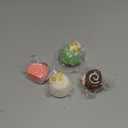 5 PCS Artificial Cupcake for Display, Realistic Cute Fake Cake, Faux Dessert with Fragrance, Roll Cake Model for Bakery Shop Display, Photography Props, Home Decoration