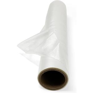 H.B.I. Products Wash Away Water Soluble Embroidery Stabilizer & Topping Roll 12" x 15 Yards, Clear Dissolving Film for High-Pile Fabrics, Machine & Hand Embroidery