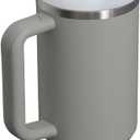 STANLEY Quencher H2.0 Tumbler with Handle and Straw 40 oz | Flowstate 3-Position Lid | Cup Holder Compatible for Travel | Insulated Stainless Steel Cup | BPA-Free | Ash