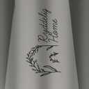 22pcs Artificial Beige & Brown Kiku Flowers with Eucalyptus Stems Bulk, Faux Silk Mum Pom Poms for Vase, Modern Farmhouse Boho Home Decor, Realistic Floral Centerpiece for Kitchen & Living Room