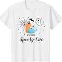 Kids I'm The Spooky One First Birthday Blue Pumpkin Halloween 1 T-Shirt