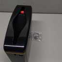 Countertop Multifold Hand Paper Towel Dispenser by Oasis Creations, Single Sheet Dispensing  Glossy Black