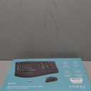 Ergonomic Wireless Keyboard and Mouse Combo, Wave Keys Keyboard with Wrist Rest for Natural Typing, 3 DPI Adjustable Ergonomic Silent Mouse for Computer/Laptop/Windows/Mac (Pink)