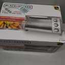 BLACK+DECKER 4-Slice Toaster Oven with Natural Convection, Stainless Steel, TO1760SS (TO1760SST-1)