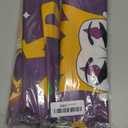 Mardi Gras Door Banner Porch Signs Decoration New Orleans Front Door Wreath Welcome Banner Hanging Decoration Yard Sign for Indoor/Outdoor Carnival (Red)