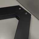 Heavy Duty Metal Table Frame Base - Spider Style Table Legs, Pre-Drilled for Easy Installation, 1000kg Load Capacity - Ideal for Coffee Tables, Desks, and Conference Tables - Modern Design