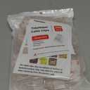 200 PCS Christmas Light Clips Outdoor (Small & Large), Adhesive Clear Cable Clips Wire Holder Cord Organizer for Cable Management, Hooks for Outdoor String Lights Patio Decor, Holiday Porch Decor