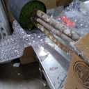 Cypress & Alabaster Handmade 7ft Oversized Fiddle Leaf Fig Ficus Lyrata Artificial Tree with Ethically Sourced Real Wood Trunks, Hypoallergenic, 7-Foot, Green