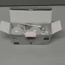 Lightinginside E12 Smart Light Bulbs 50W Equiv., G16.5 RGBCW Candelabra Chandelier Ceiling Fan Smart Bulb Works with Alexa/Google Home/SmartLife, 5W 550LM, 2.4G WiFi Bluetooth Bulb, ETL Listed, 4PCS