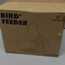 Kingsyard Double Suet Bird Feeder with Weatherproof Roof, All Metal, Upside Down Suet Feeders for Outdoors Hanging, Great for Downy Woodpecker Nuthatch Chickadee, Green