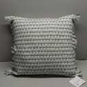 LR Home Removable Cover Throw Pillow, 24" x 24", Blue
