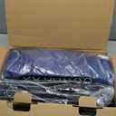 Puppy Playpen Indoor for Dog Small Pets, Dog Playpen 42x42 x25 inch, Dog Play Pen Indoors with Gate, Oxford Fabric Pet Exercise pens for Puppy, Anti-Tipping Dog Enclosure with Zipper Door (Royal Blue)