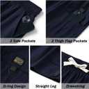 Msmsse Women's Cargo Hiking Shorts Multi-Pockets Bermuda Golf Outdoor Summer Shorts for Women (16-18, Khaki/88)